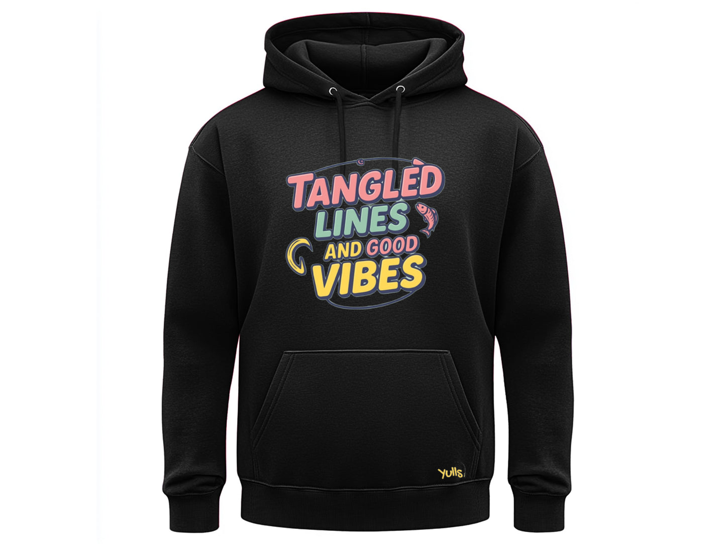 Tangled Line and Good Vibes Hoodie